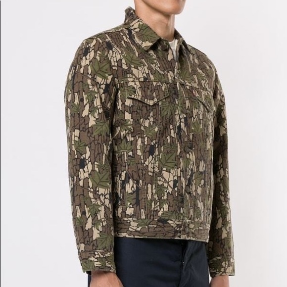 supreme camo denim jacket